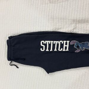 Disney Stitch Kids Joggers - Black and Blue